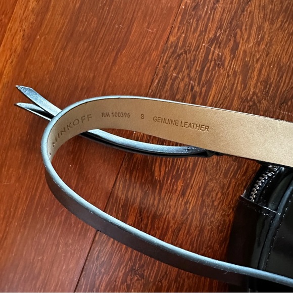 NWOT ~ REBECCA MINKOFF  Black Loki Studded Belt Bag w/front pocket - Picture 10 of 14